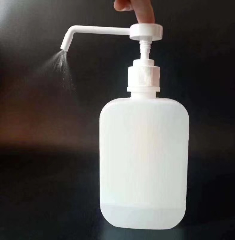 Pompe à lotion à long bec de distributeur en plastique de 28 mm