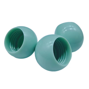 Couvre-perles ondulées en plastique de 24 mm