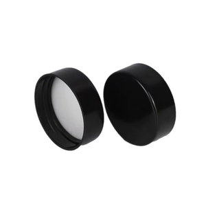 Bouchon en plastique PP noir de 43 mm pour pot en verre